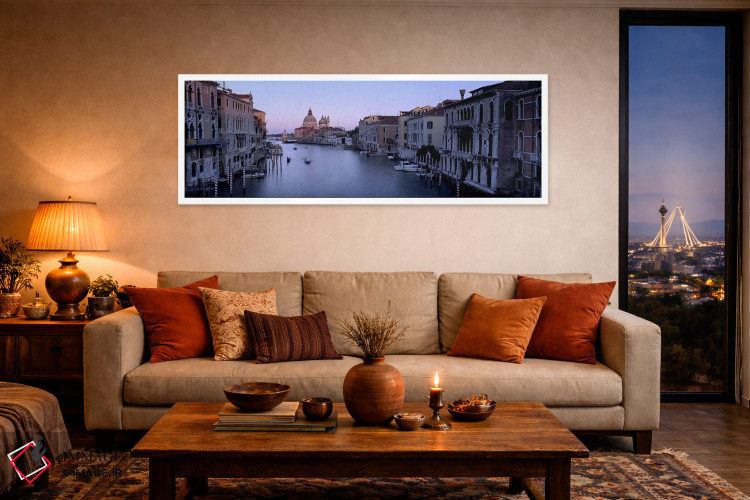 تابلو دکوراتیو Santa Maria Della Salute, Venice, Italy #2,ساختمان های… اثر پانورامیک ایمجز - D4W
