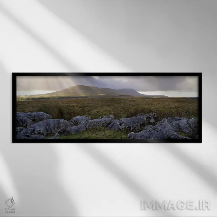تابلو دکوراتیو Yorkshire Dales National Park, England, United Kingdom… اثر پانورامیک ایمجز - نمای قابدار مشکی