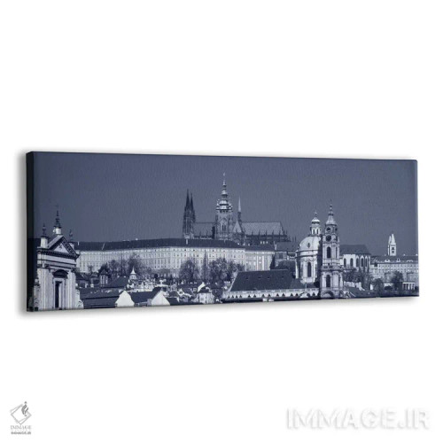 تابلو دکوراتیو Hradcany Castle, St. Nicholas Church, Prague, Czech Rep… اثر پانورامیک ایمجز - نمای پرسپکتیو محصول