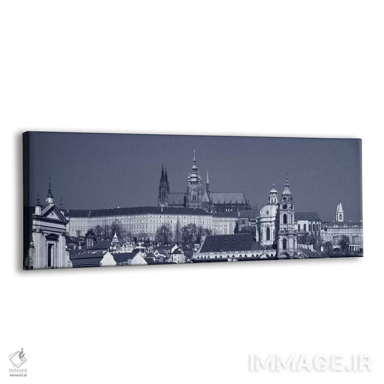 تابلو دکوراتیو Hradcany Castle, St. Nicholas Church, Prague, Czech Rep… اثر پانورامیک ایمجز - نمای پرسپکتیو محصول