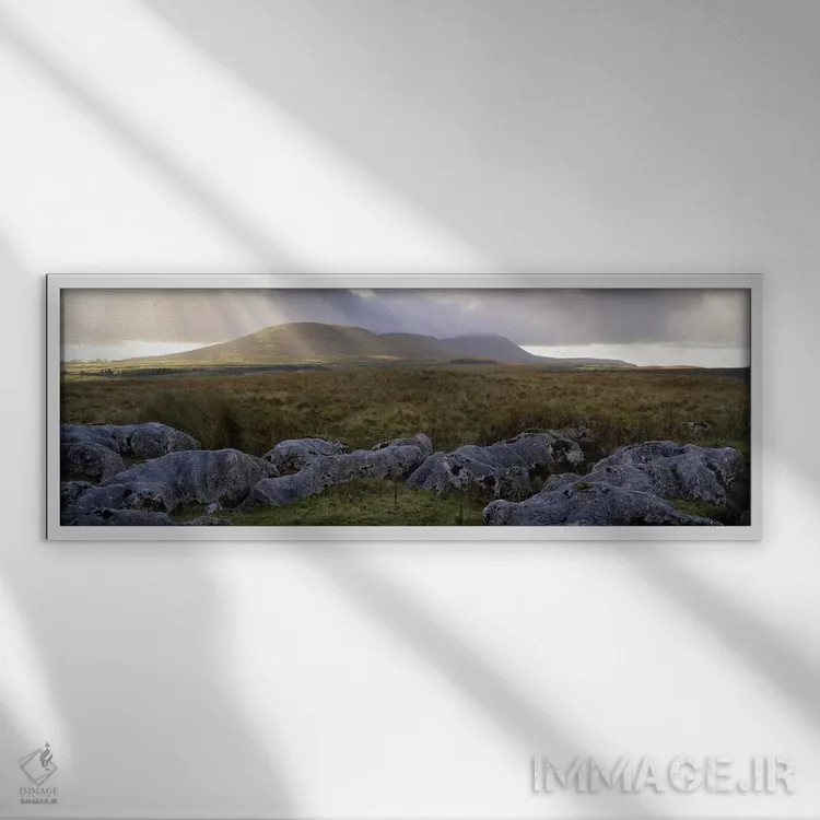 تابلو دکوراتیو Yorkshire Dales National Park, England, United Kingdom… اثر پانورامیک ایمجز - نمای قابدار سفید