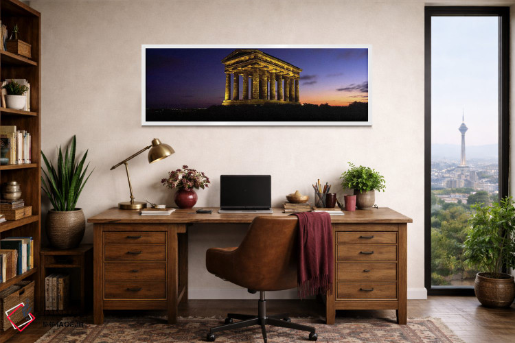 تابلو دکوراتیو Penshaw Monument, Durham, England, United Kingdom,نمای… اثر پانورامیک ایمجز - D1W