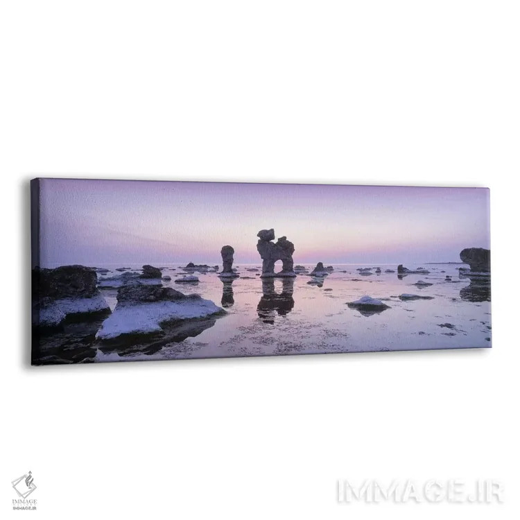 تابلو دکوراتیو Faro, Gotland, Sweden,راکس در ساحل، فارو، گوتلاند، سوئد اثر پانورامیک ایمجز - نمای پرسپکتیو محصول