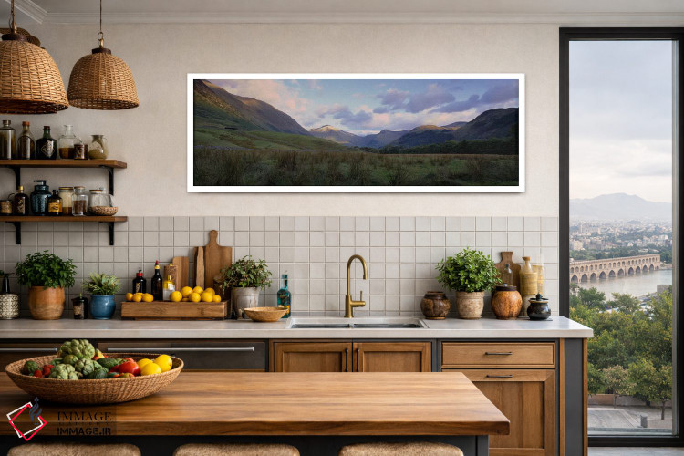 تابلو دکوراتیو Glen Nevis, Highlands, Scotland, United Kingdom,منظره د… اثر پانورامیک ایمجز - D4W