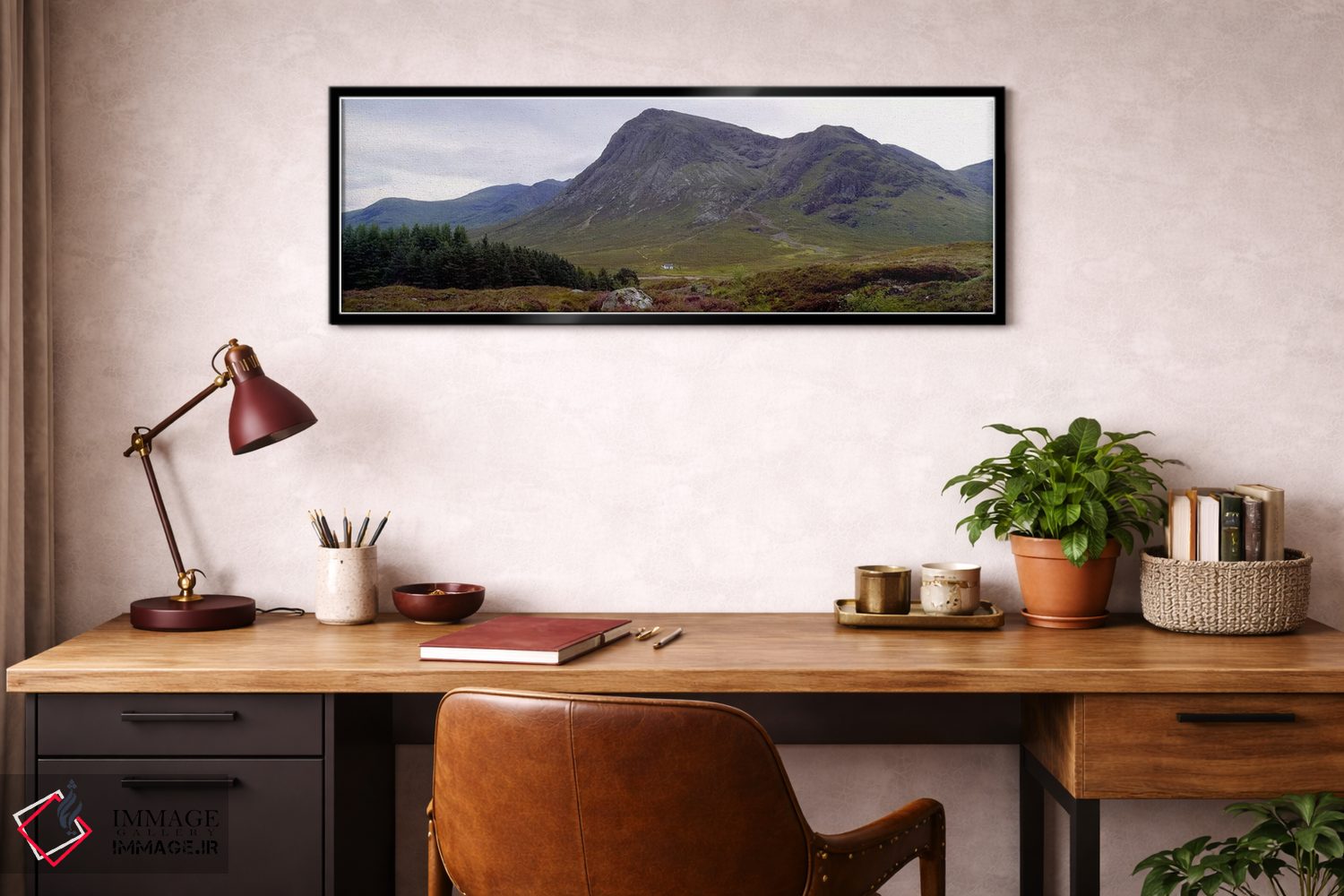 تابلو دکوراتیو Glen Coe, Highlands, Scotland, United Kingdom,منظره کوه… اثر پانورامیک ایمجز - D3B