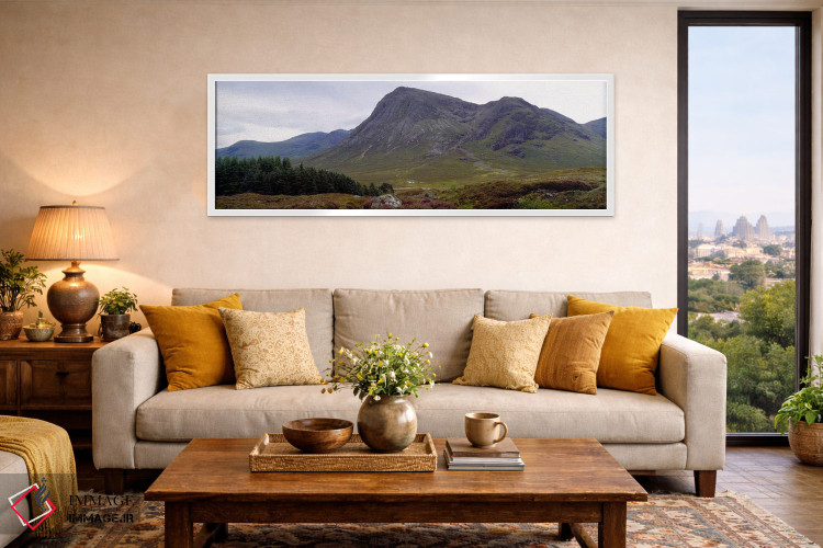 تابلو دکوراتیو Glen Coe, Highlands, Scotland, United Kingdom,منظره کوه… اثر پانورامیک ایمجز - D4W