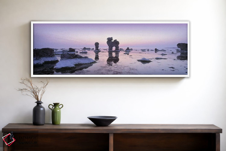 تابلو دکوراتیو Faro, Gotland, Sweden,راکس در ساحل، فارو، گوتلاند، سوئد اثر پانورامیک ایمجز - D1W