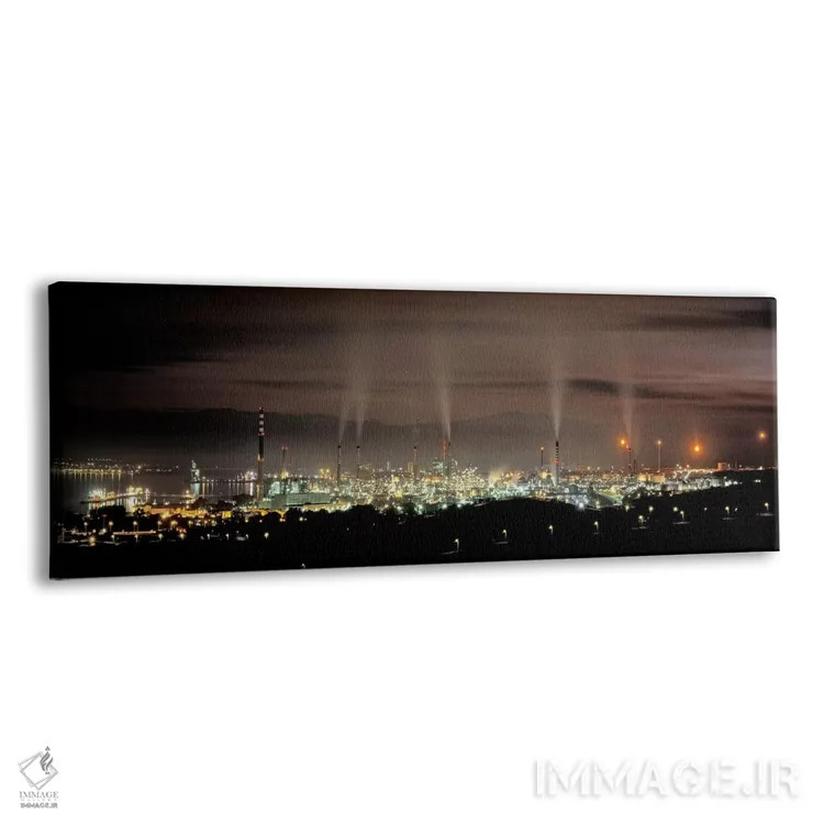 تابلو دکوراتیو San Roque, Cadiz, Andalusia, Spain,پالایشگاه جبل الطارق… اثر پانورامیک ایمجز - نمای پرسپکتیو محصول