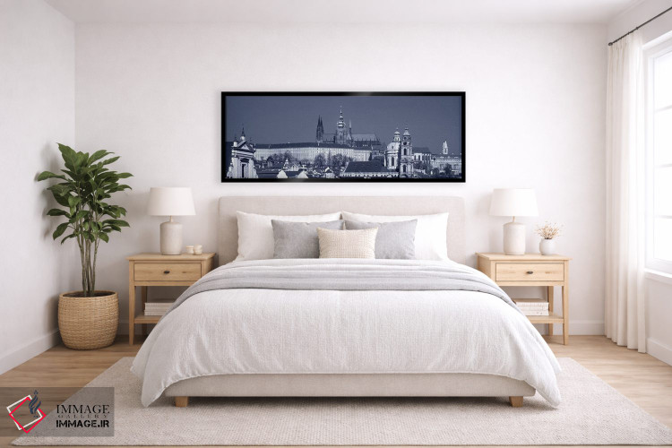 تابلو دکوراتیو Hradcany Castle, St. Nicholas Church, Prague, Czech Rep… اثر پانورامیک ایمجز - D6B
