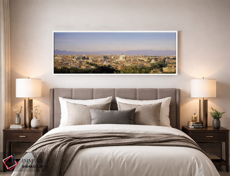 تابلو دکوراتیو Rome, Lazio, Italy,نمای بالا، رم، لاتزیو، ایتالیا اثر پانورامیک ایمجز - D3W