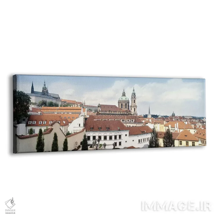 تابلو دکوراتیو St. Nicholas Church, Mala Strana, Prague, Czech Republi… اثر پانورامیک ایمجز - نمای پرسپکتیو محصول