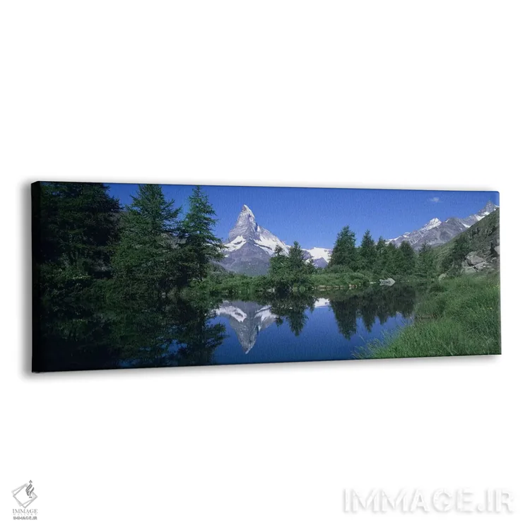 تابلو دکوراتیو Pennine Alps, Switzerland,قله ماترهورن پوشیده از برف و… اثر پانورامیک ایمجز - نمای پرسپکتیو محصول