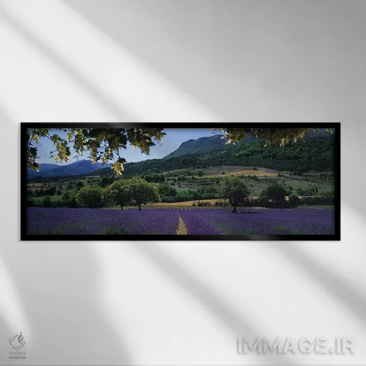 تابلو دکوراتیو Provence-Alpes-Cote d'Azur France,منظر روستایی I، پروان… اثر پانورامیک ایمجز - نمای قابدار مشکی