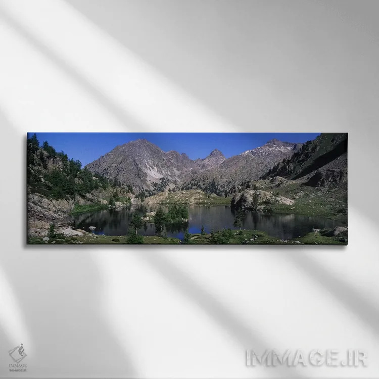تابلو دکوراتیو Mercantour National Park, France,منظره کوهستانی، پارک م… اثر پانورامیک ایمجز - نمای روبهرو روی دیوار