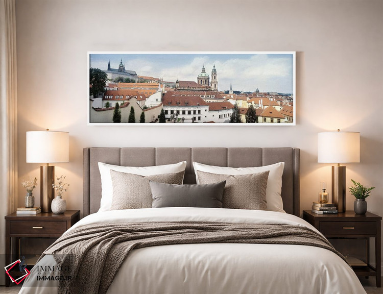 تابلو دکوراتیو St. Nicholas Church, Mala Strana, Prague, Czech Republi… اثر پانورامیک ایمجز - D3W