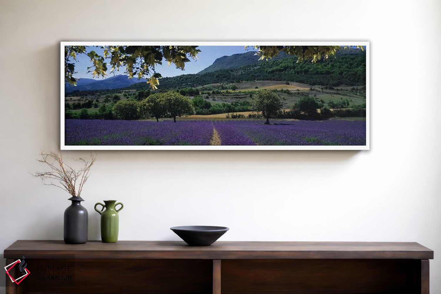 تابلو دکوراتیو Provence-Alpes-Cote d'Azur France,منظر روستایی I، پروان… اثر پانورامیک ایمجز - D1W