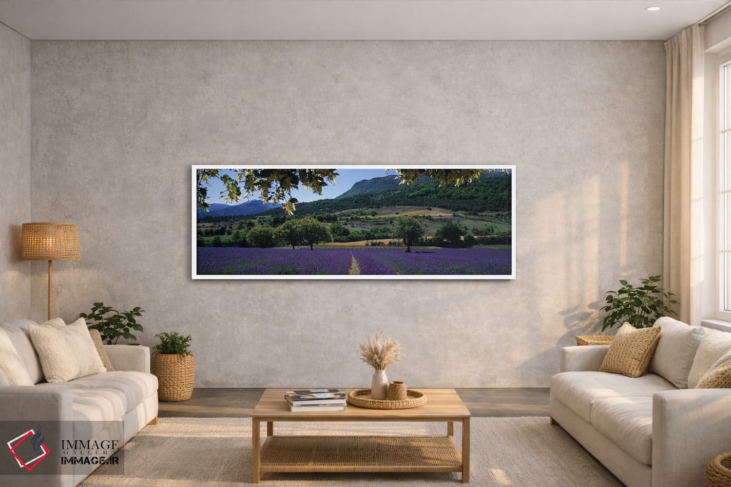 تابلو دکوراتیو Provence-Alpes-Cote d'Azur France,منظر روستایی I، پروان… اثر پانورامیک ایمجز - D2W