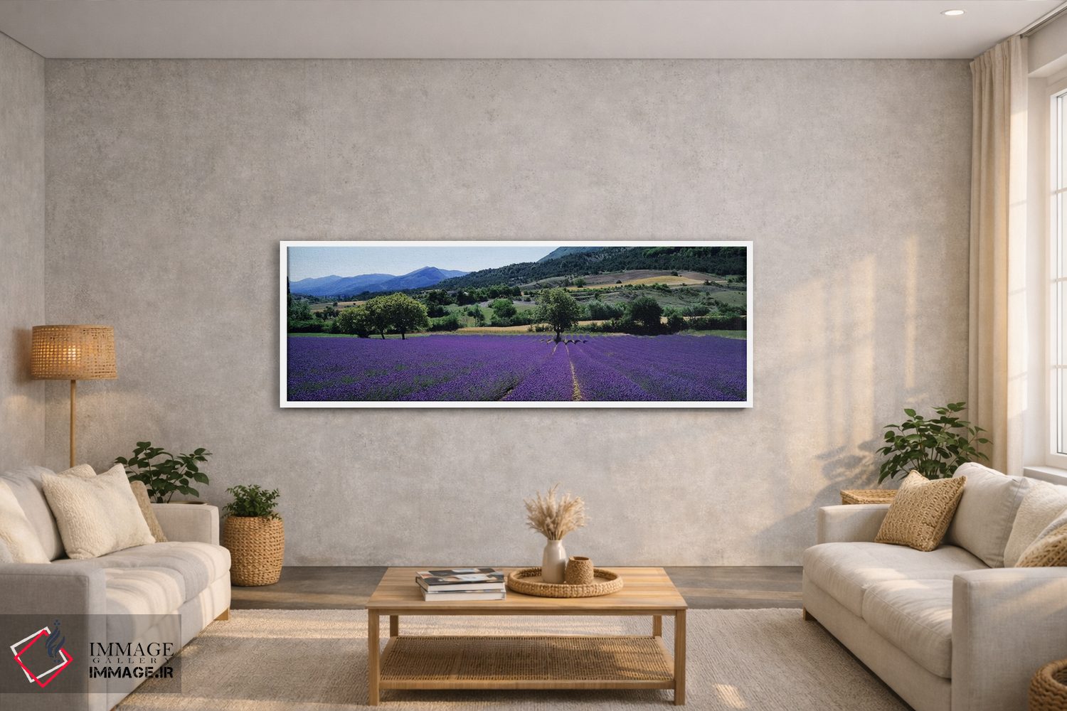 تابلو دکوراتیو Provence-Alpes-Cote d'Azur France,منظر روستایی II، پروا… اثر پانورامیک ایمجز - D3W