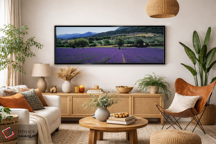 تابلو دکوراتیو Provence-Alpes-Cote d'Azur France,منظر روستایی II، پروا… اثر پانورامیک ایمجز - D5B