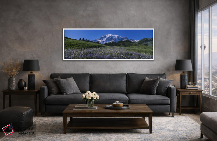 تابلو دکوراتیو Mt Rainier National Park, Washington State, USA #3,گل ه… اثر پانورامیک ایمجز - D5W