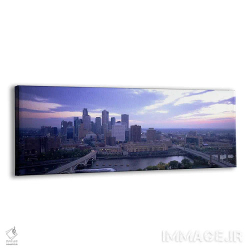 تابلو دکوراتیو Minnesota, USA,ساختمان هایی در شهر مینیاپولیس، مینه سوت… اثر پانورامیک ایمجز - نمای پرسپکتیو محصول