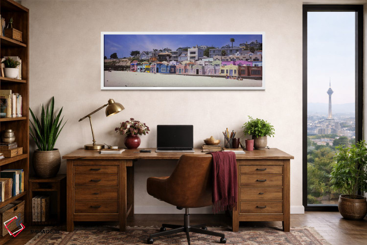 تابلو دکوراتیو Capitola, Santa Cruz County, California, USA,ونتین کورت… اثر پانورامیک ایمجز - D1W