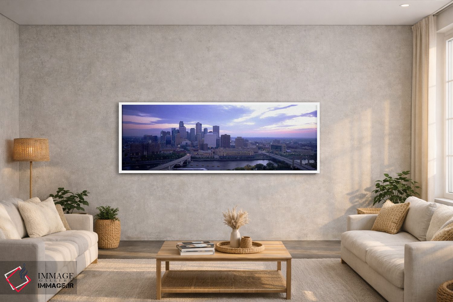 تابلو دکوراتیو Minnesota, USA,ساختمان هایی در شهر مینیاپولیس، مینه سوت… اثر پانورامیک ایمجز - D2W