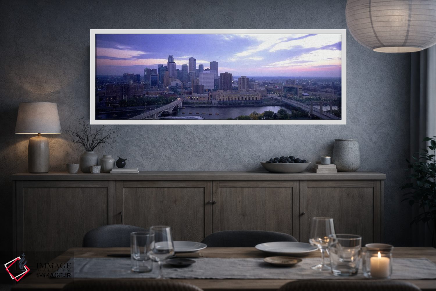 تابلو دکوراتیو Minnesota, USA,ساختمان هایی در شهر مینیاپولیس، مینه سوت… اثر پانورامیک ایمجز - D3W