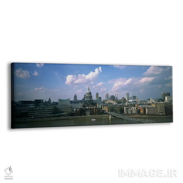 تابلو دکوراتیو St. Paul's Cathedral, London, England,ساختمان های کنار… اثر پانورامیک ایمجز - نمای پرسپکتیو محصول