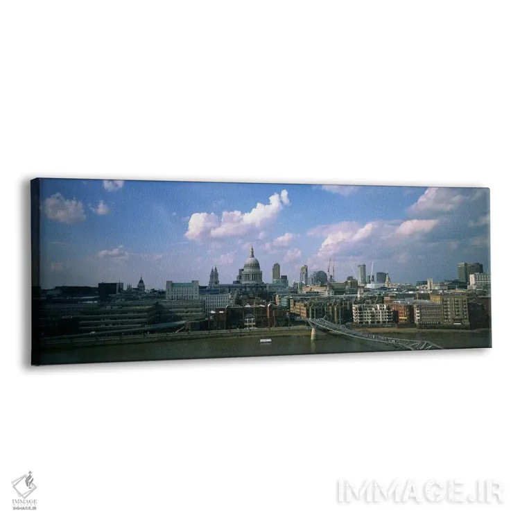 تابلو دکوراتیو St. Paul's Cathedral, London, England,ساختمان های کنار… اثر پانورامیک ایمجز - نمای پرسپکتیو محصول