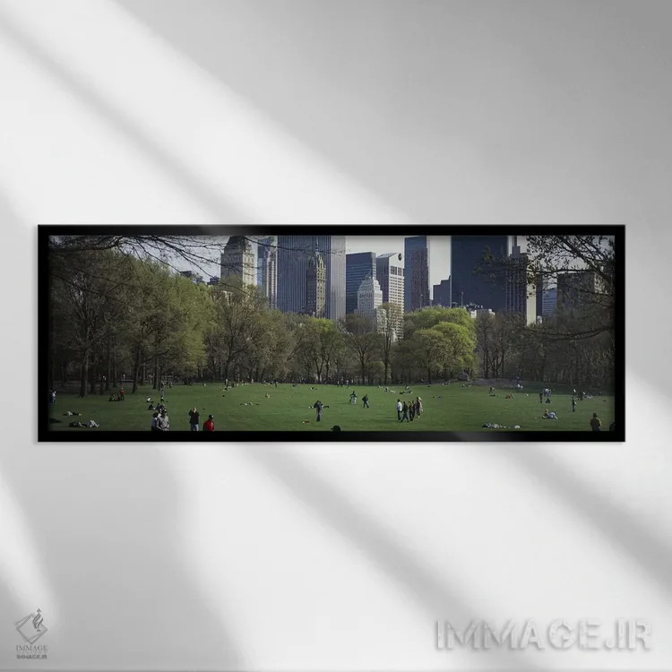 تابلو دکوراتیو Central Park, Manhattan, New York City, New York State… اثر پانورامیک ایمجز - نمای قابدار مشکی