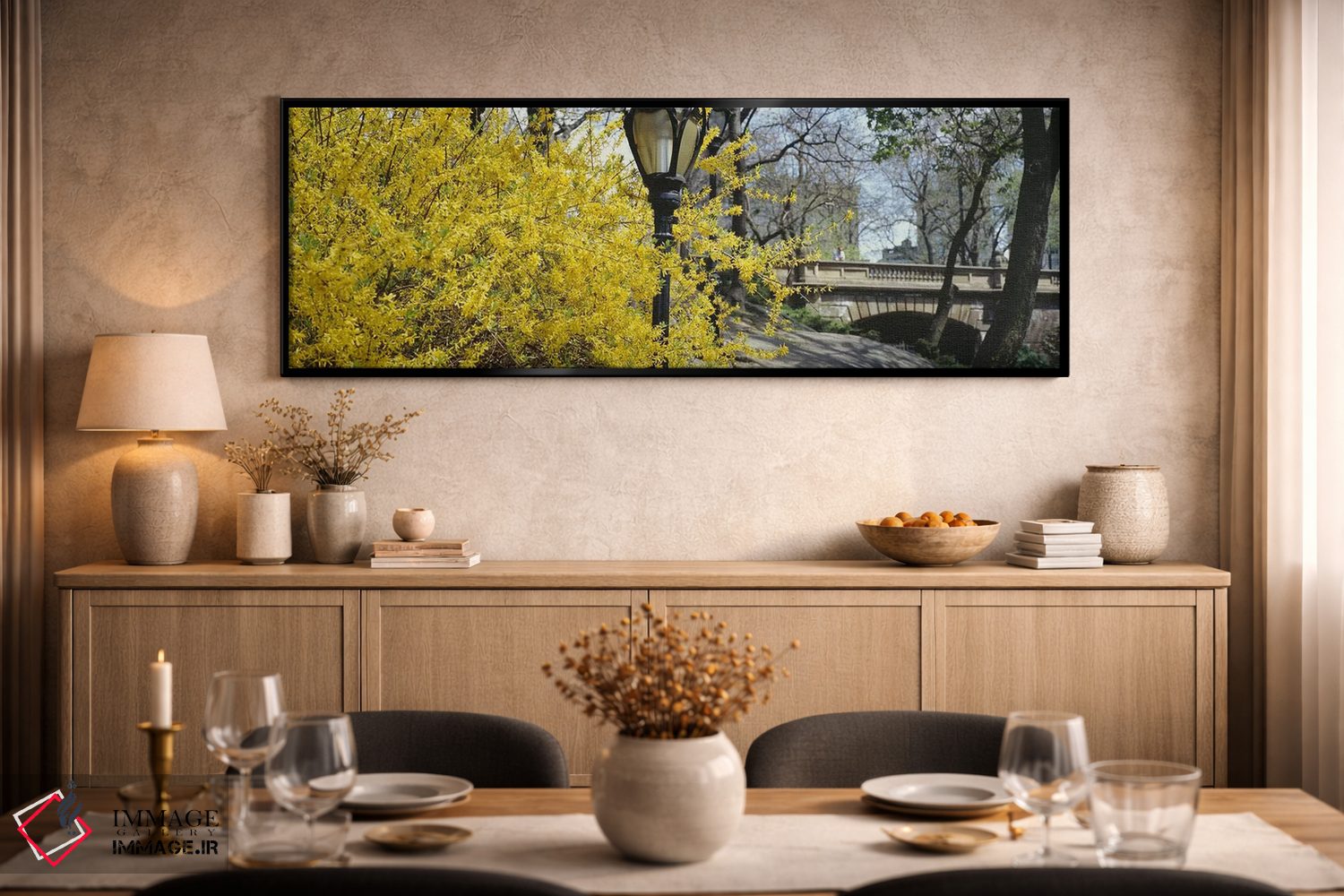 تابلو دکوراتیو Central Park, Manhattan, New York City, New York, USA,ش… اثر پانورامیک ایمجز - D2B