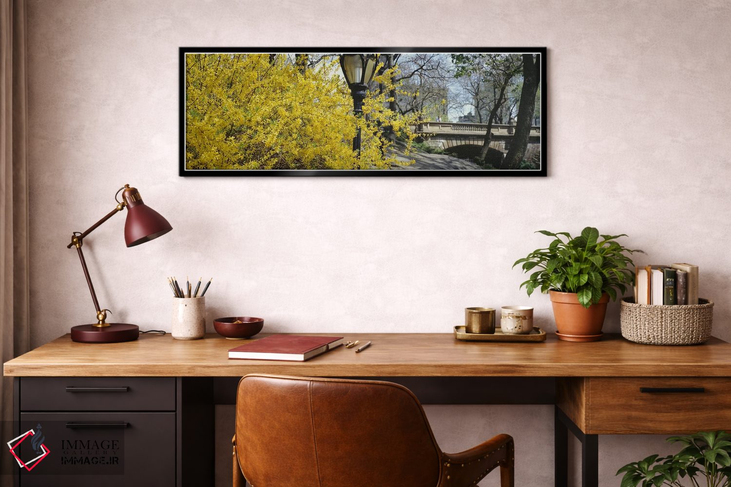 تابلو دکوراتیو Central Park, Manhattan, New York City, New York, USA,ش… اثر پانورامیک ایمجز - D3B