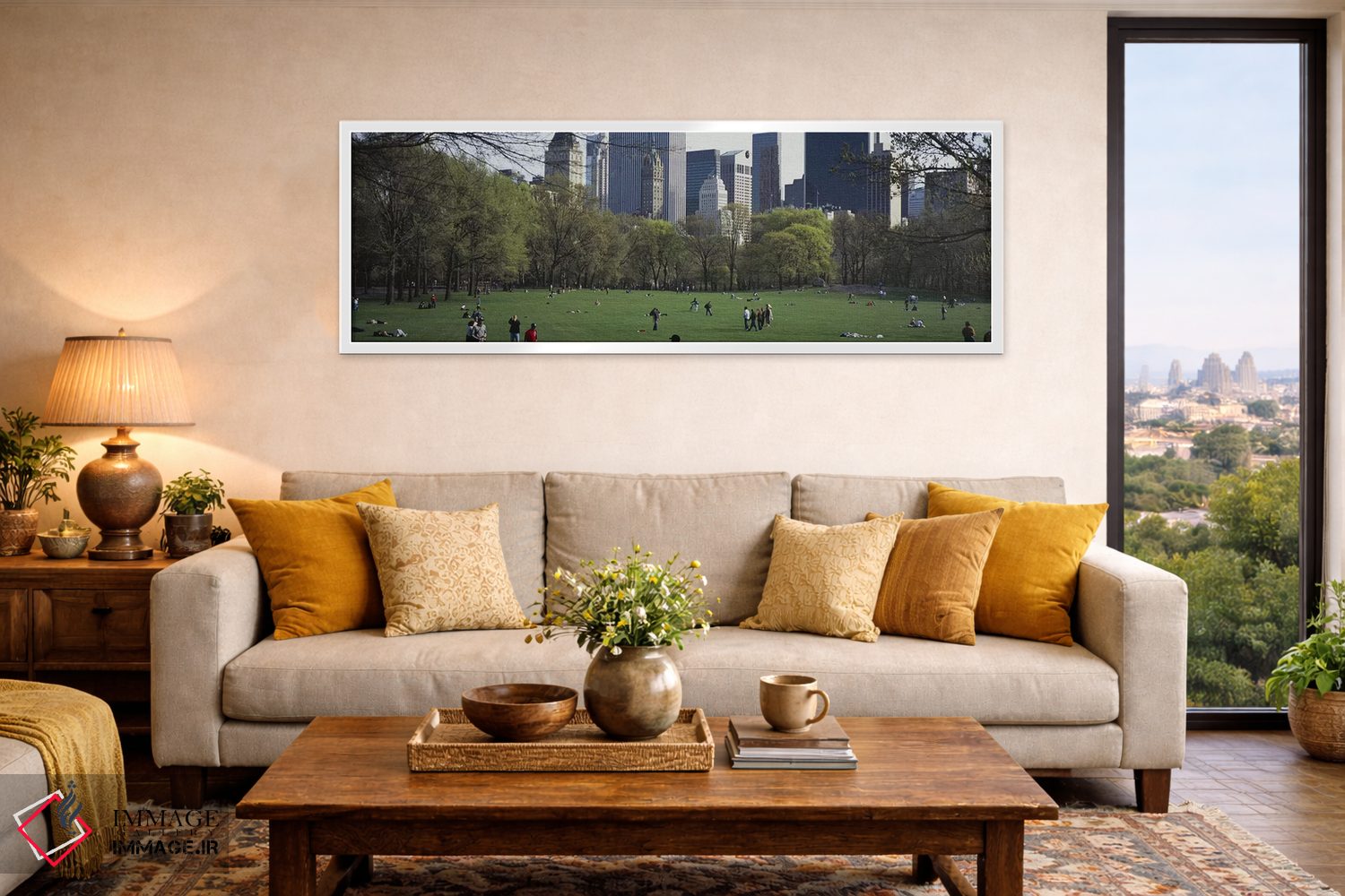 تابلو دکوراتیو Central Park, Manhattan, New York City, New York State… اثر پانورامیک ایمجز - D3W