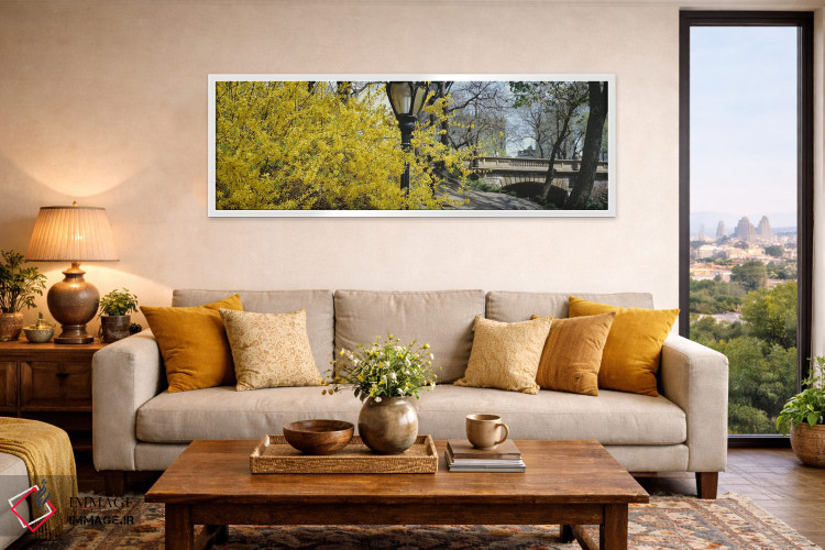 تابلو دکوراتیو Central Park, Manhattan, New York City, New York, USA,ش… اثر پانورامیک ایمجز - D5W
