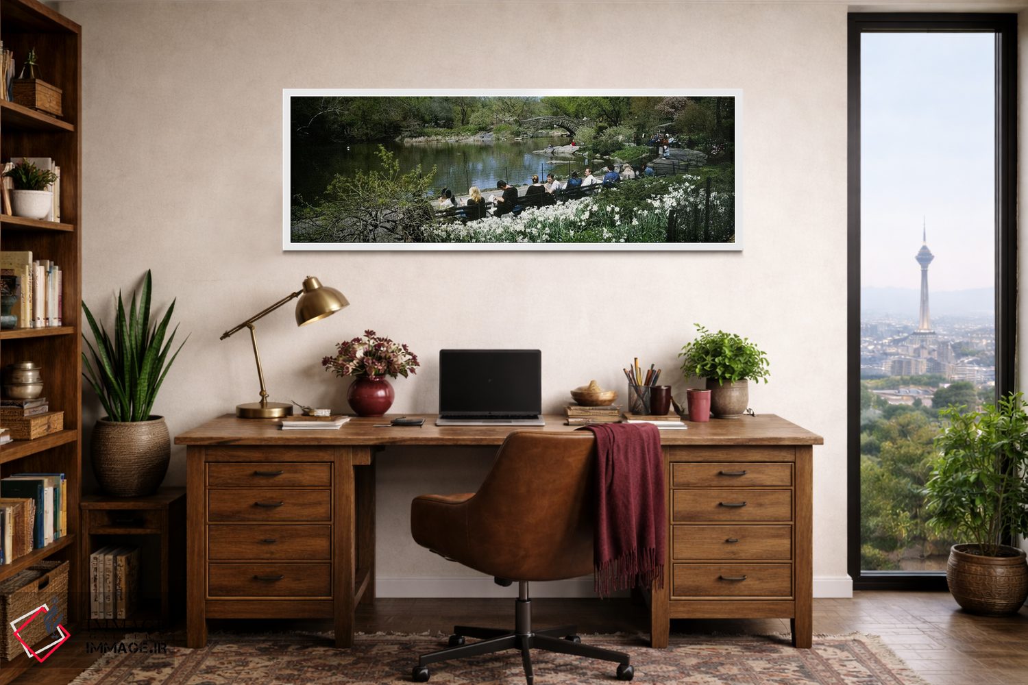 تابلو دکوراتیو Central Park, Manhattan, New York City, New York State… اثر پانورامیک ایمجز - D1W