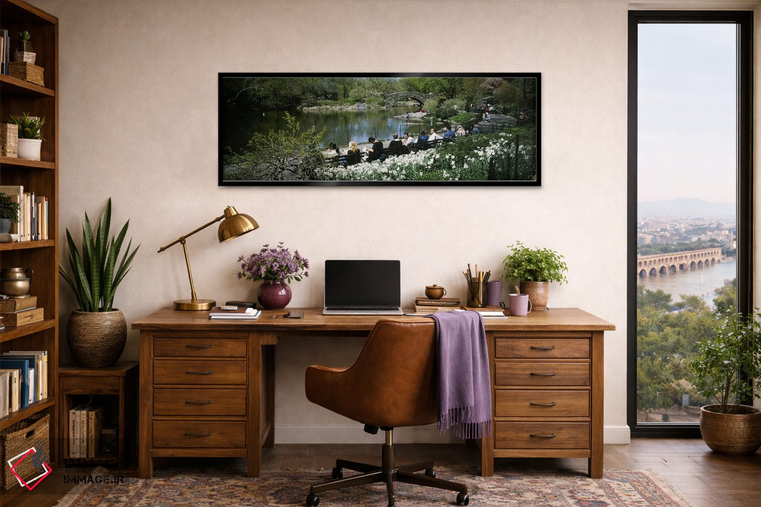 تابلو دکوراتیو Central Park, Manhattan, New York City, New York State… اثر پانورامیک ایمجز - D3B