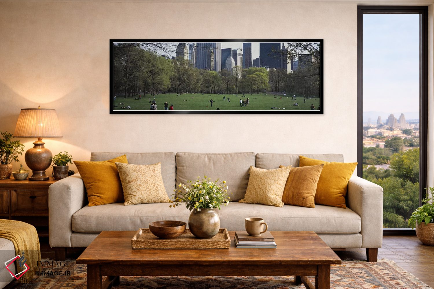 تابلو دکوراتیو Central Park, Manhattan, New York City, New York State… اثر پانورامیک ایمجز - D6B