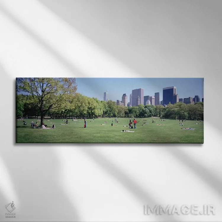 تابلو دکوراتیو Sheep Meadow, Central Park, NYC, New York City, New Yor… اثر پانورامیک ایمجز - نمای روبهرو روی دیوار