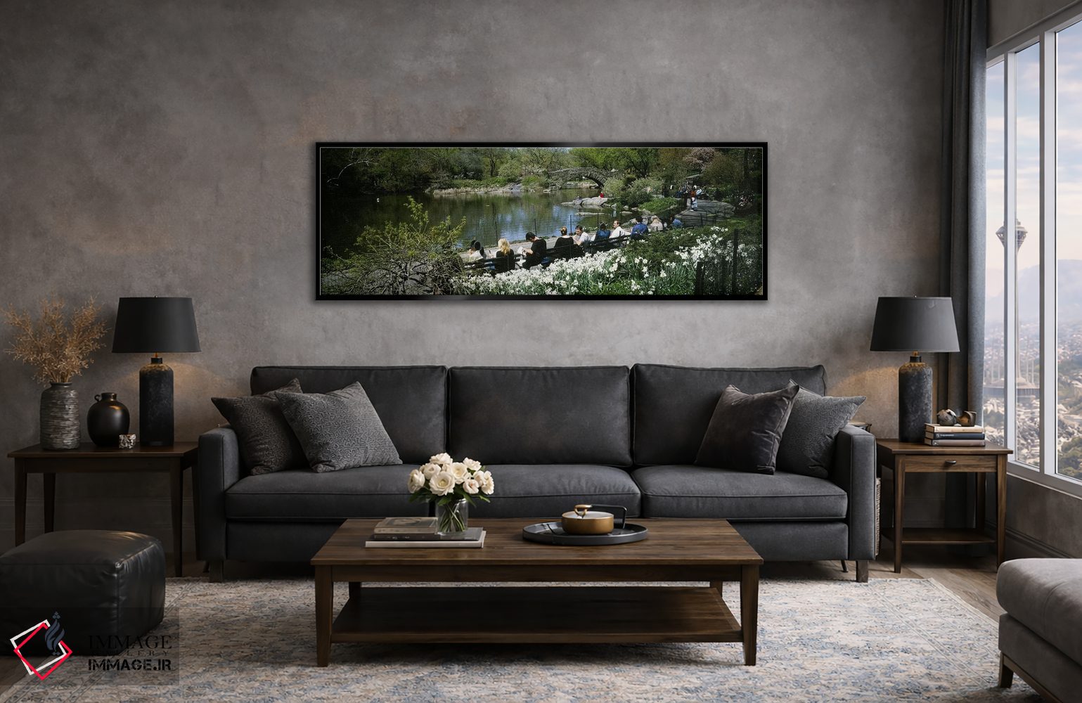 تابلو دکوراتیو Central Park, Manhattan, New York City, New York State… اثر پانورامیک ایمجز - D5B