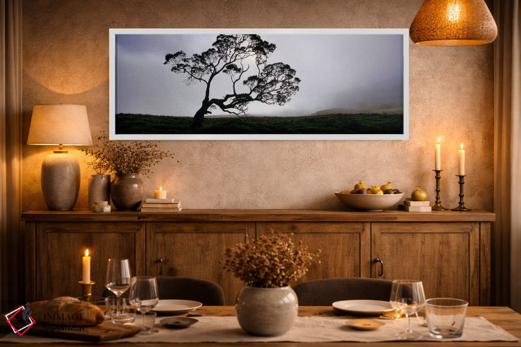 تابلو دکوراتیو Mauna Kea, Kamuela, Big Island, Hawaii, USA,سایه درخت ک… اثر پانورامیک ایمجز - D1W