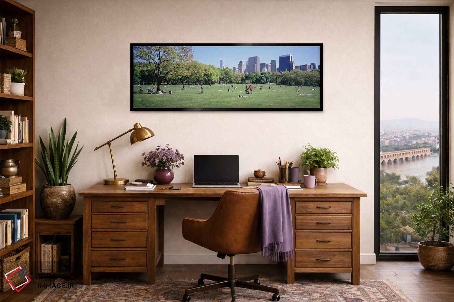 تابلو دکوراتیو Sheep Meadow, Central Park, NYC, New York City, New Yor… اثر پانورامیک ایمجز - D2B