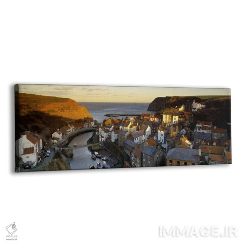 تابلو دکوراتیو Staithes, North Yorkshire, England, United Kingdom,منظر… اثر پانورامیک ایمجز - نمای پرسپکتیو محصول