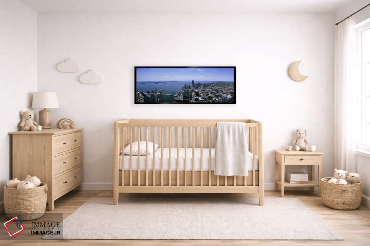 تابلو دکوراتیو Miami, Florida, USA,نمای هوایی از شهر میامی، فلوریدا، ا… اثر پانورامیک ایمجز - D5B