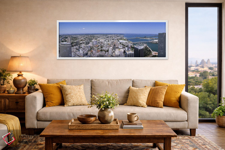 تابلو دکوراتیو Miami, Florida, USA #2,نمای هوایی از شهر میامی، فلوریدا… اثر پانورامیک ایمجز - D4W