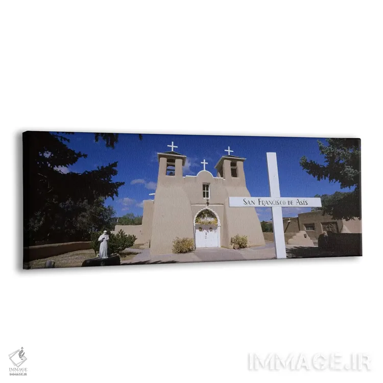 تابلو دکوراتیو San Francisco de Asis Church, Ranchos De Taos, New Mexi… اثر پانورامیک ایمجز - نمای پرسپکتیو محصول