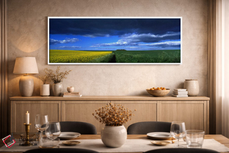 تابلو دکوراتیو Yorkshire Wolds, North Yorkshire, England, United Kingd… اثر پانورامیک ایمجز - D1W