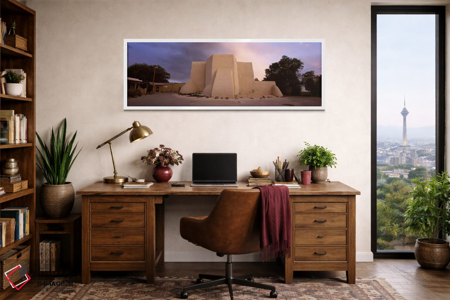تابلو دکوراتیو San Francisco de Asis Church, Ranchos De Taos, New Mexi… اثر پانورامیک ایمجز - D1W