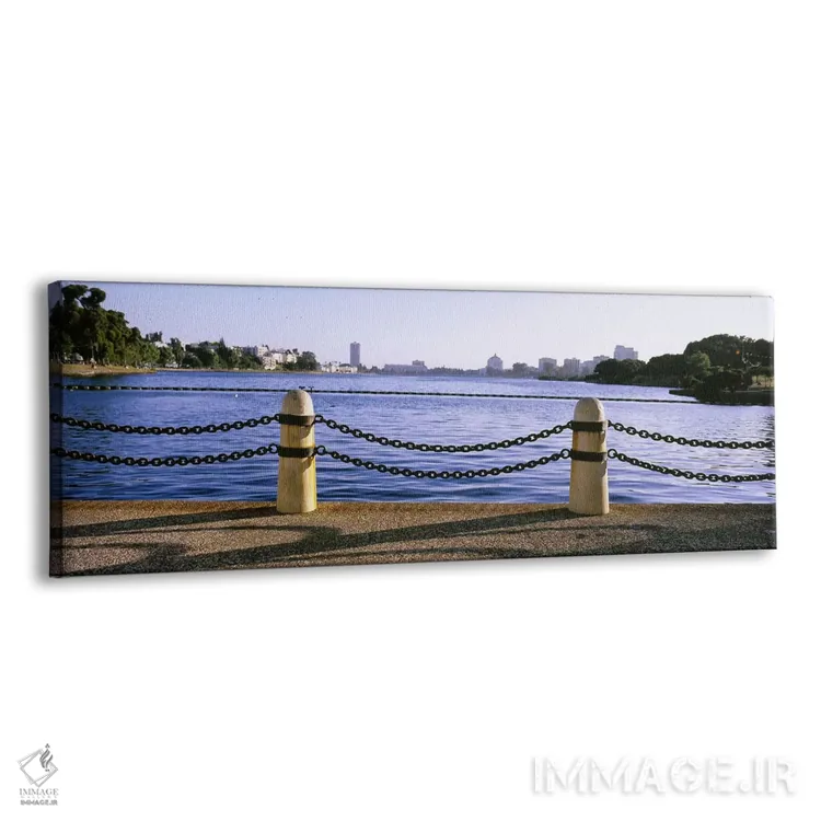تابلو دکوراتیو Lake Merritt, Oakland, California, USA,دریاچه در یک شهر… اثر پانورامیک ایمجز - نمای پرسپکتیو محصول