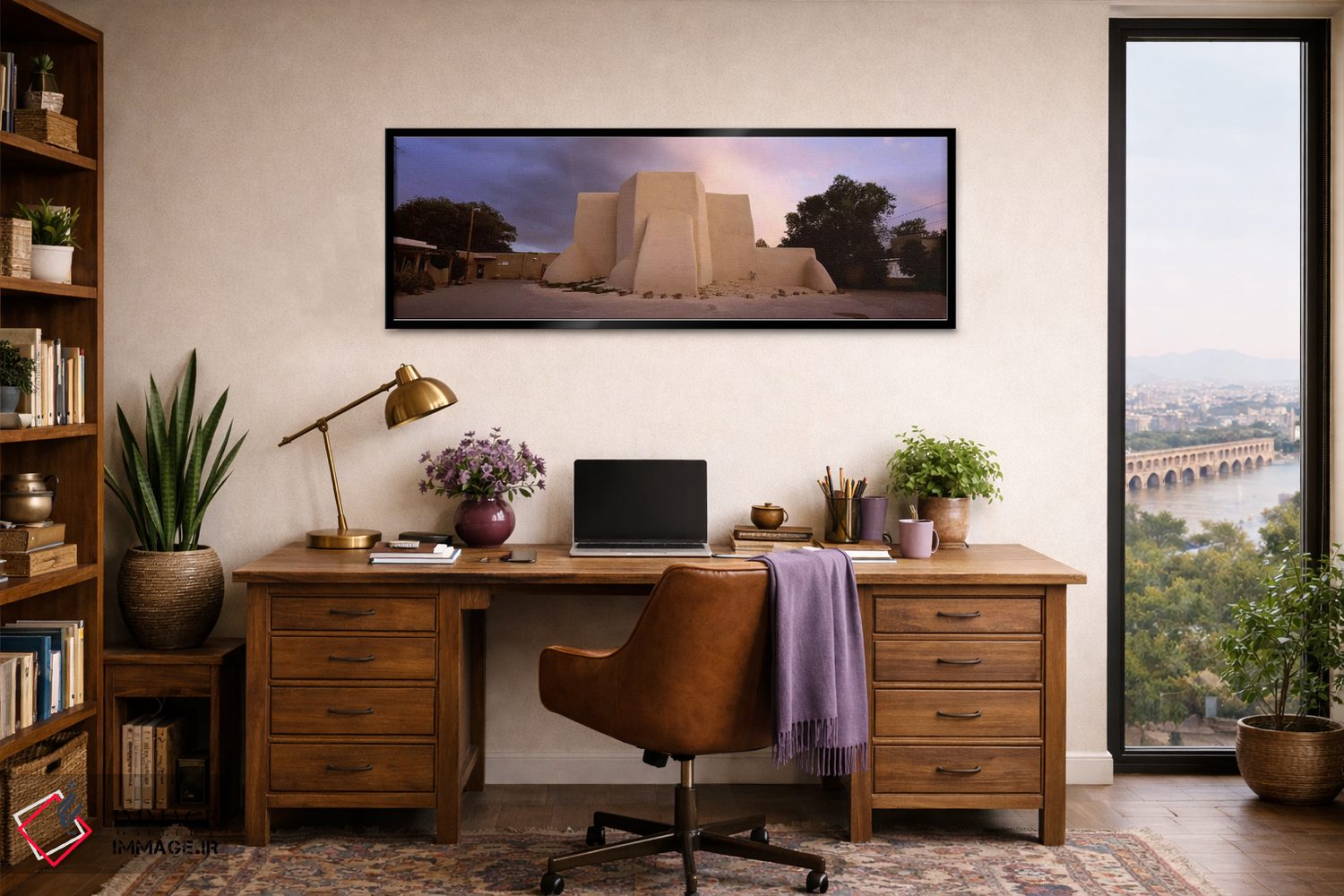 تابلو دکوراتیو San Francisco de Asis Church, Ranchos De Taos, New Mexi… اثر پانورامیک ایمجز - D2B